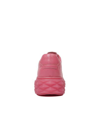 Irsia New Pink Leather Sneakers, TOP END - Shouz