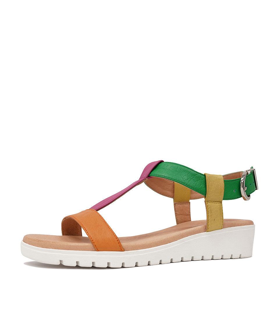 Marj Bright Leather Sandals, DJANGO & JULIETTE - Shouz