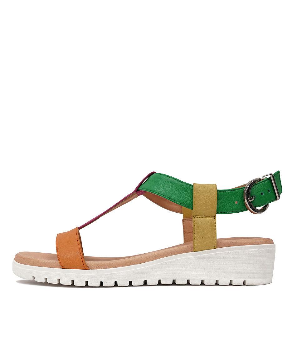 Marj Bright Leather Sandals, DJANGO & JULIETTE - Shouz