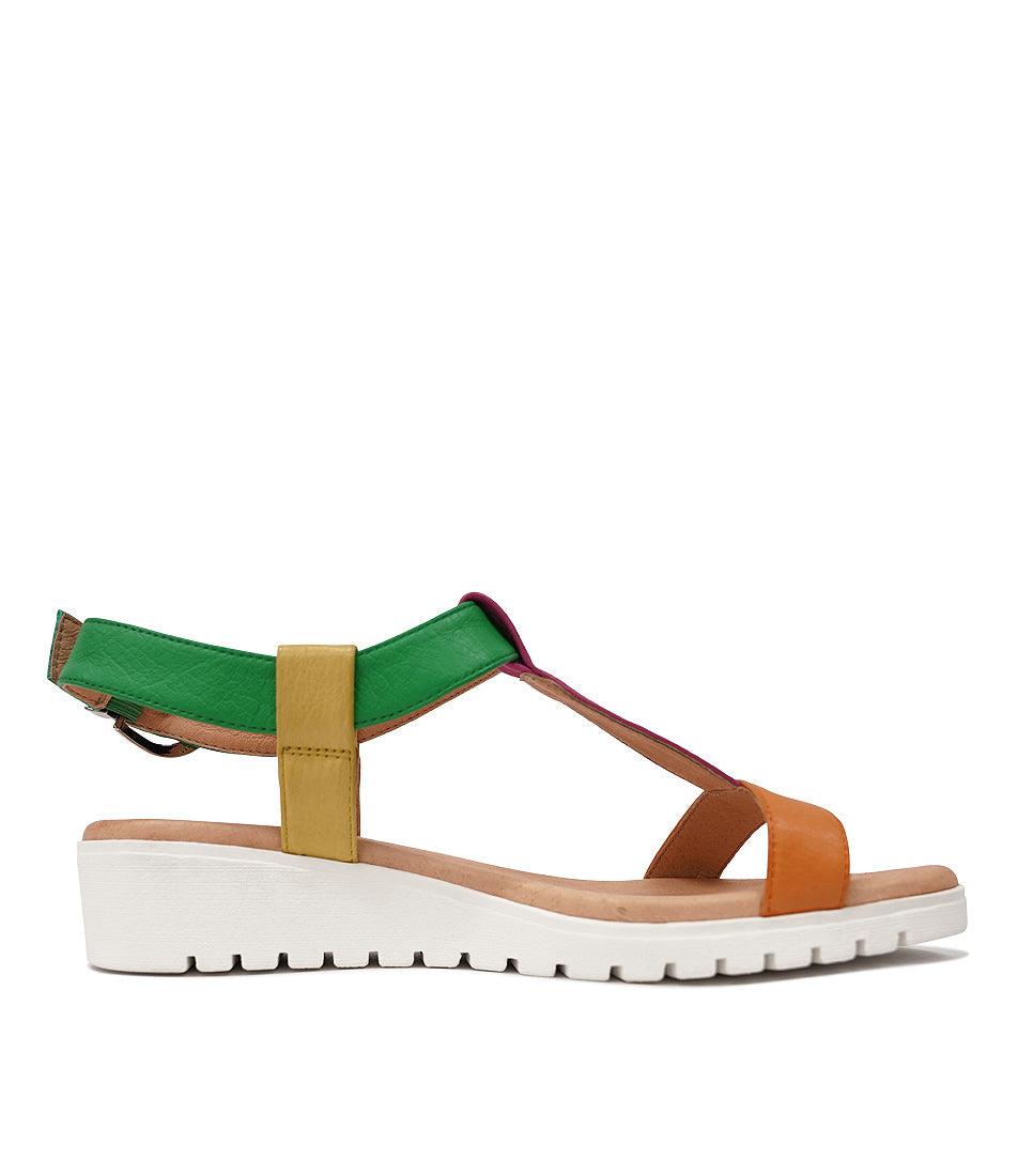 Marj Bright Leather Sandals, DJANGO & JULIETTE - Shouz