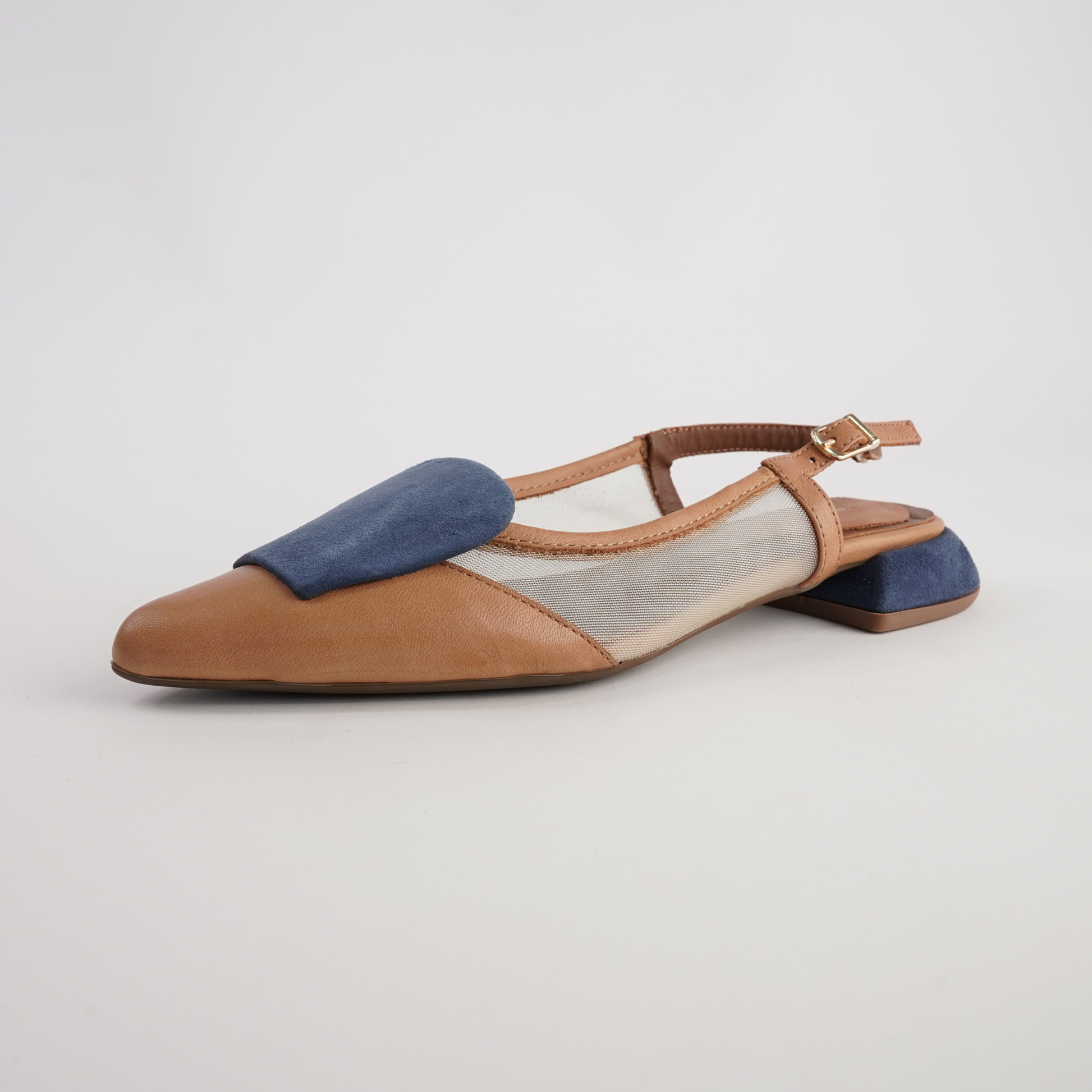 Vivienne Tan/ Jeans Mts Suede Flats