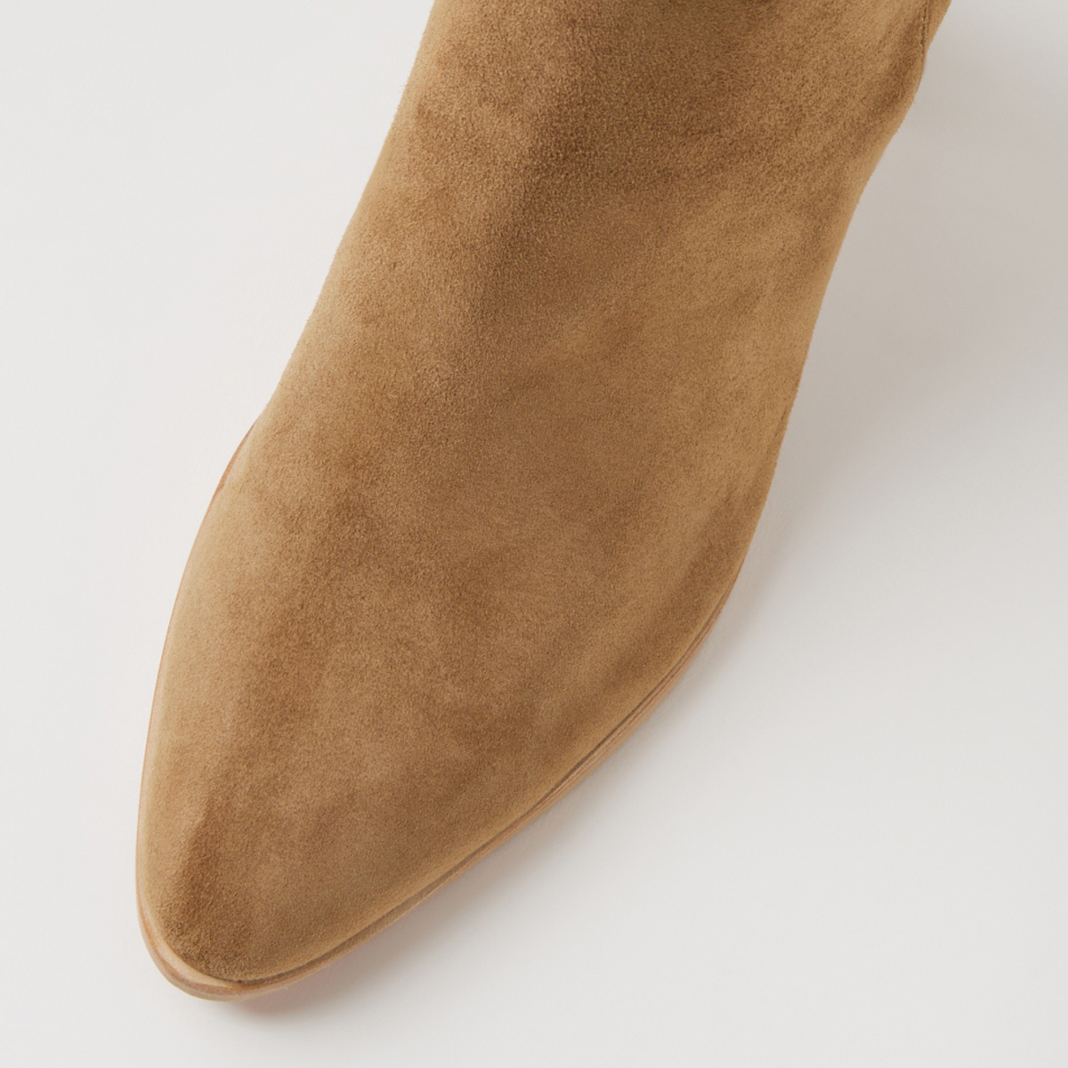 Adaire Light Choc Suede/ Natural Ankle Boots - DJANGO AND JULIETTE | Shouz