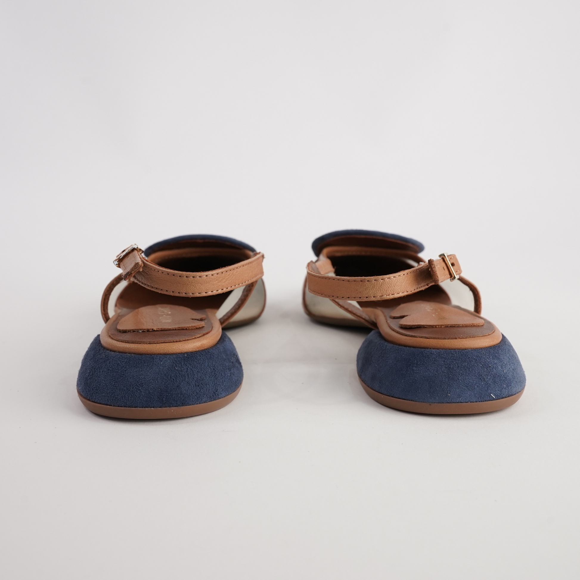 Vivienne Tan/ Jeans Mts Suede Flats