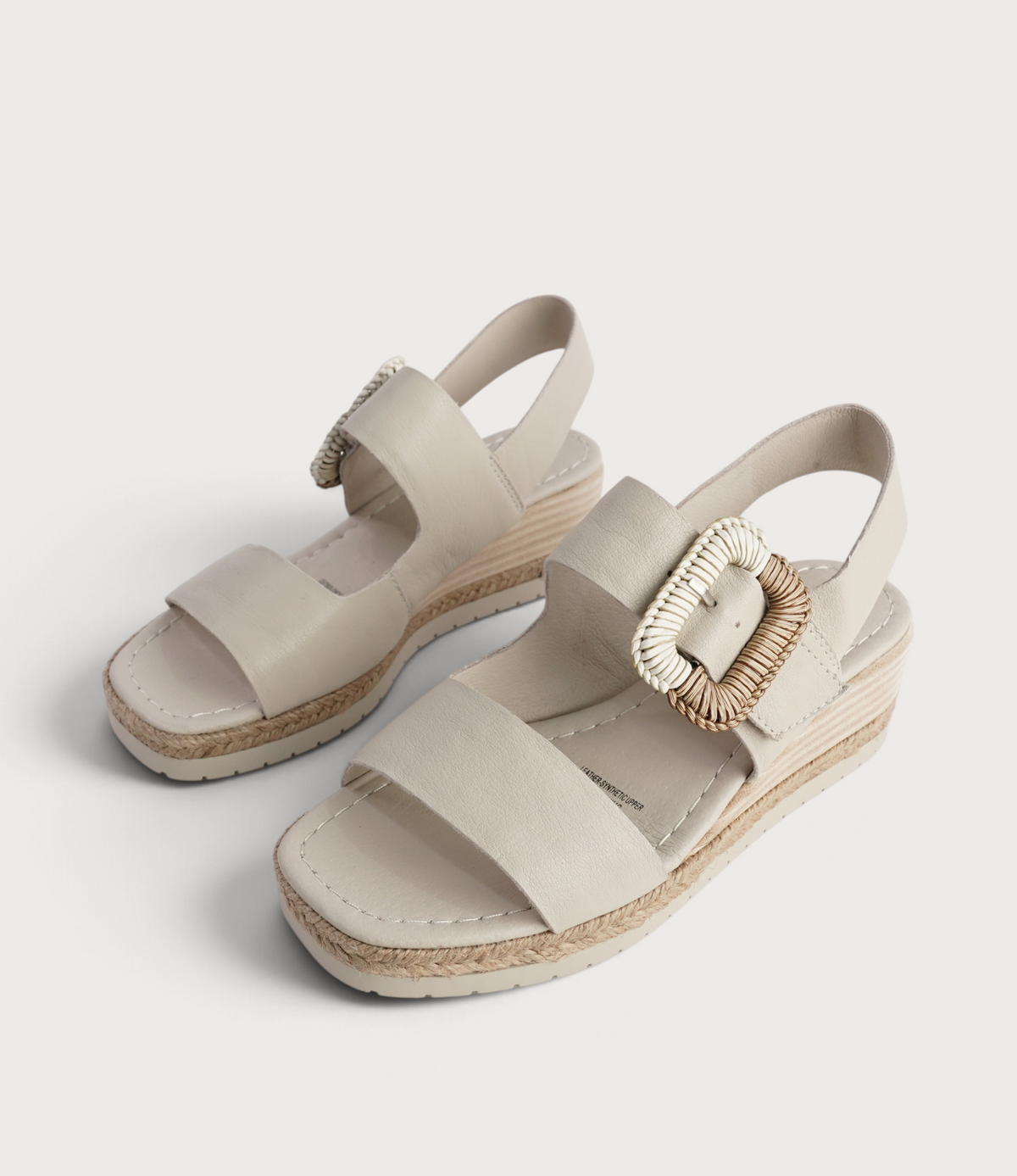 Innes Almond Leather Sandals - DJANGO AND JULIETTE | Shouz