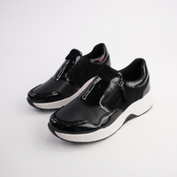 Lissi 04 Schwarz Leather Sneakers
