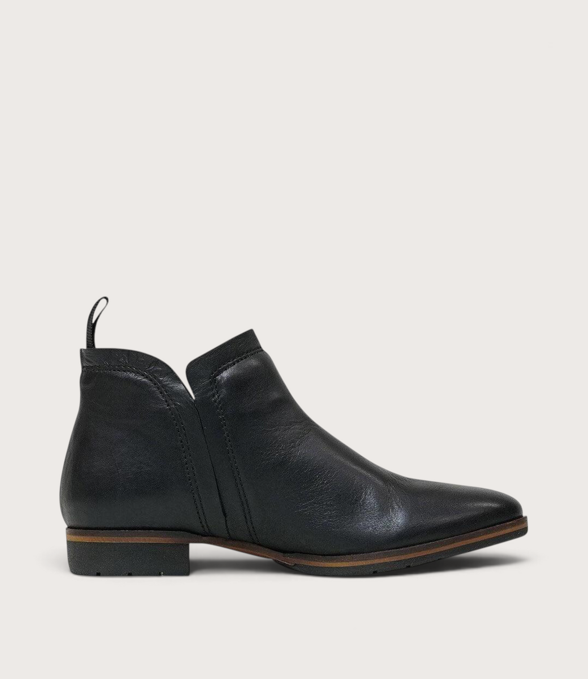 Gaid Black Ankle Boots