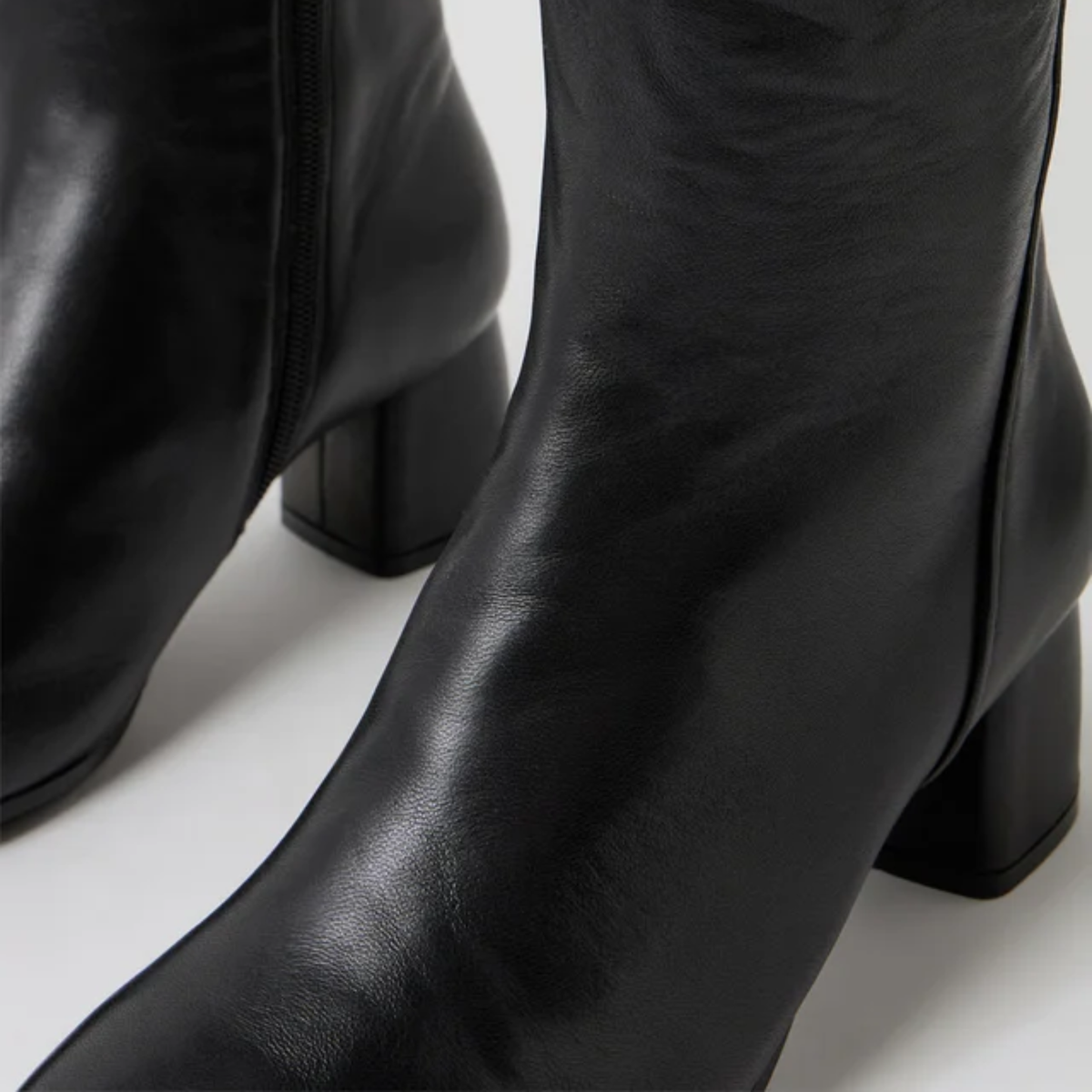 Filmore Black Leather Calf Boots - DJANGO AND JULIETTE | Shouz