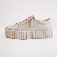 Bongoe Vanilla Leather Sneakers