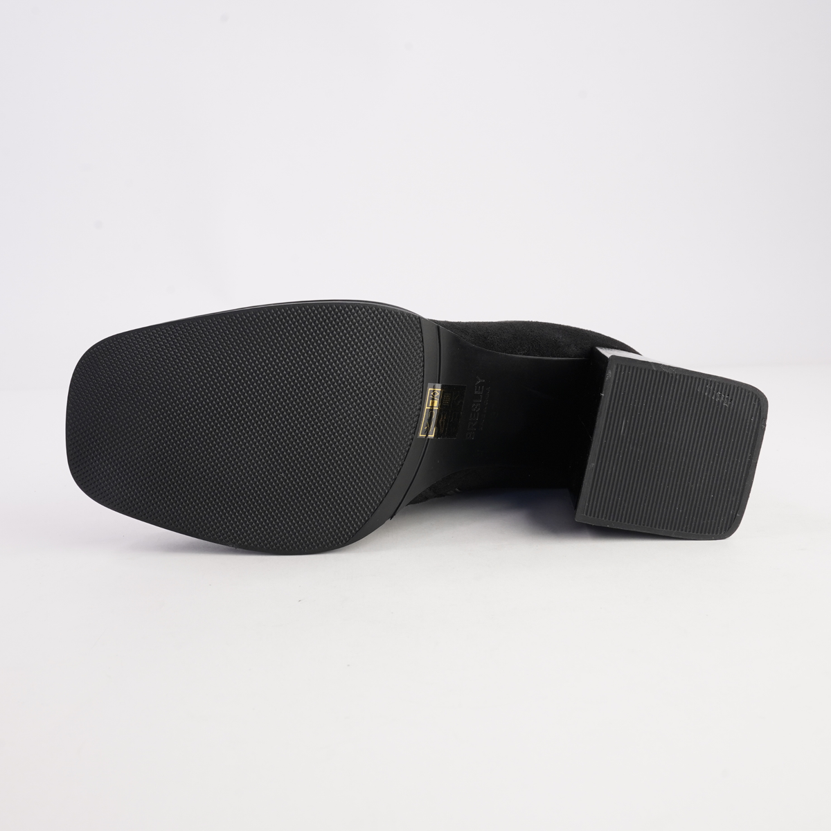 Abolish Black Patent/ Black Suede Stretch Boots - BRESLEY | Shouz