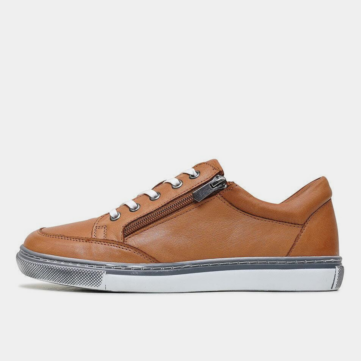 Ronnie Coconut Leather Sneakers - SALA | Shouz