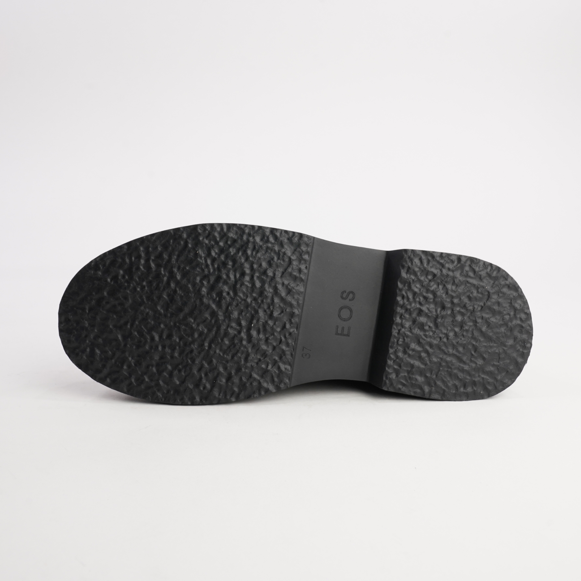 Theona Black Leather Ankle Boots