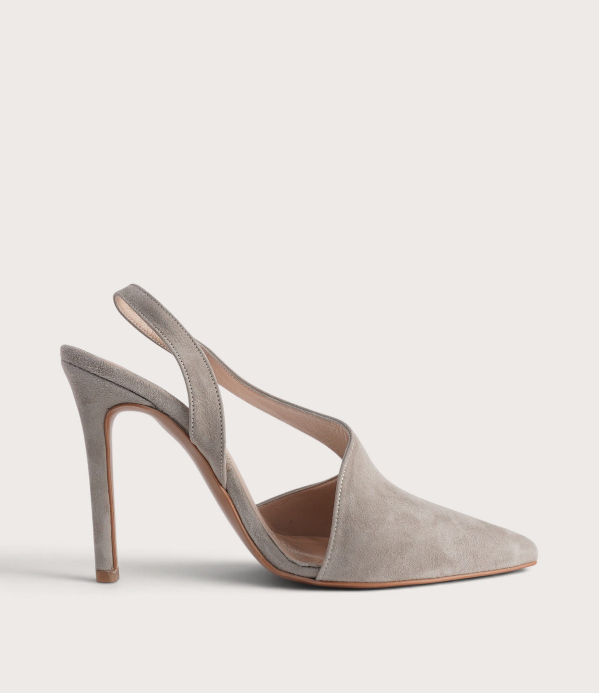 Serena Mink Suede Heels