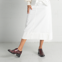 Elisa Wine Patent Leather Boots