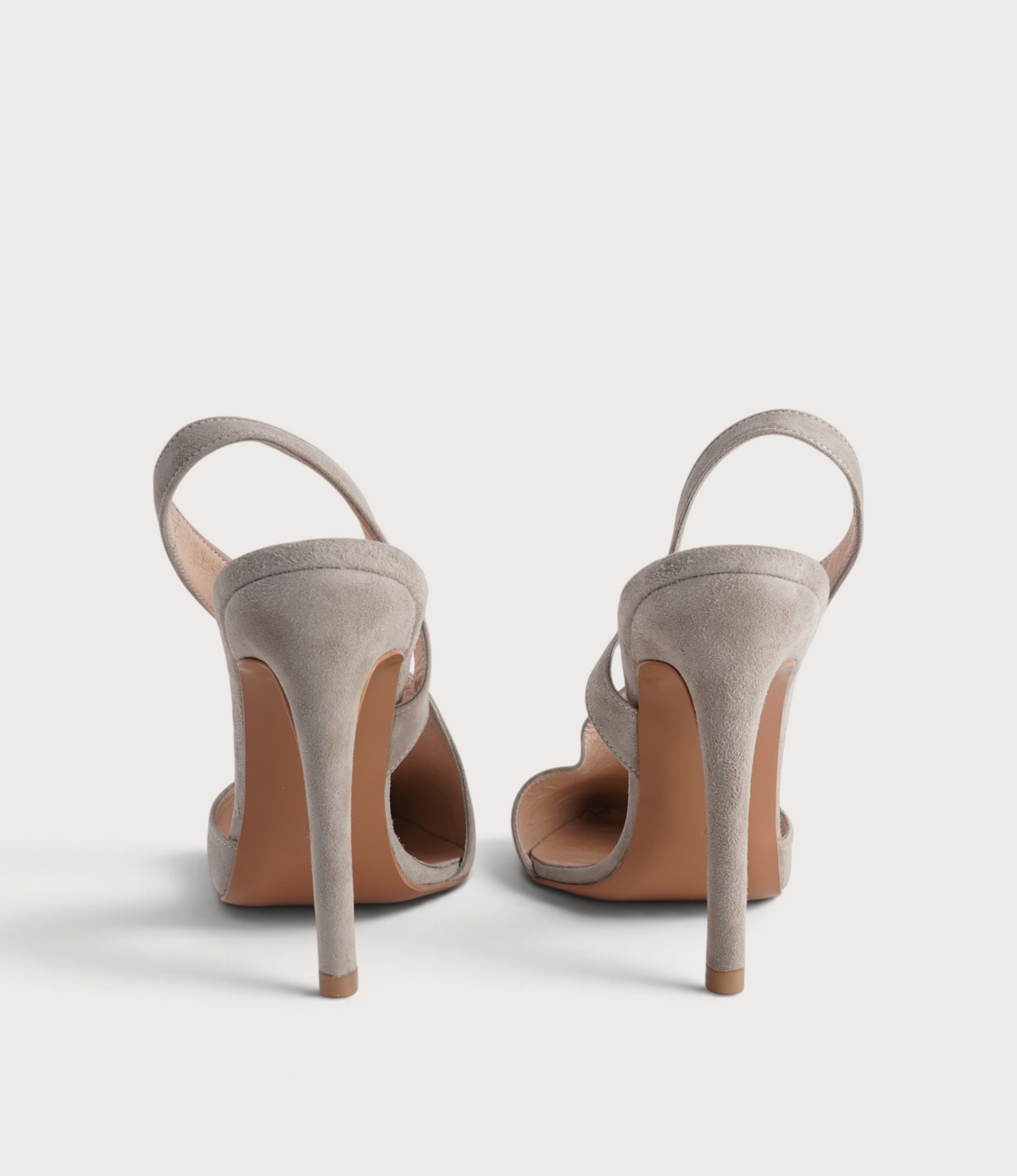 Serena Mink Suede Heels