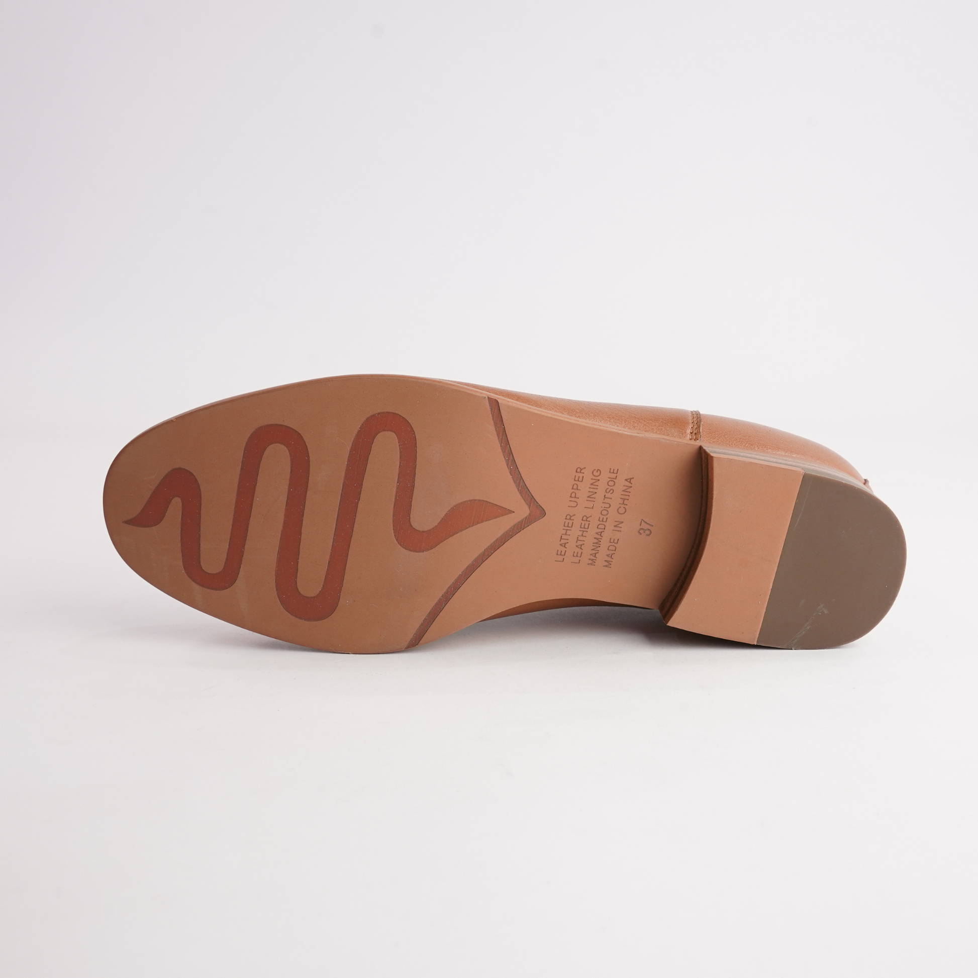 Quatisse Tan Leather Ankle Boots