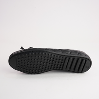 Bookie Black Patent/ Black Leather Ballet Flats