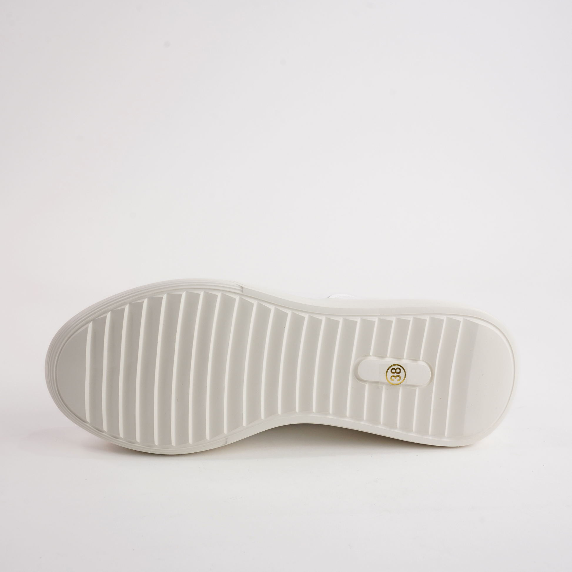 Tickler White Leather Sneakers