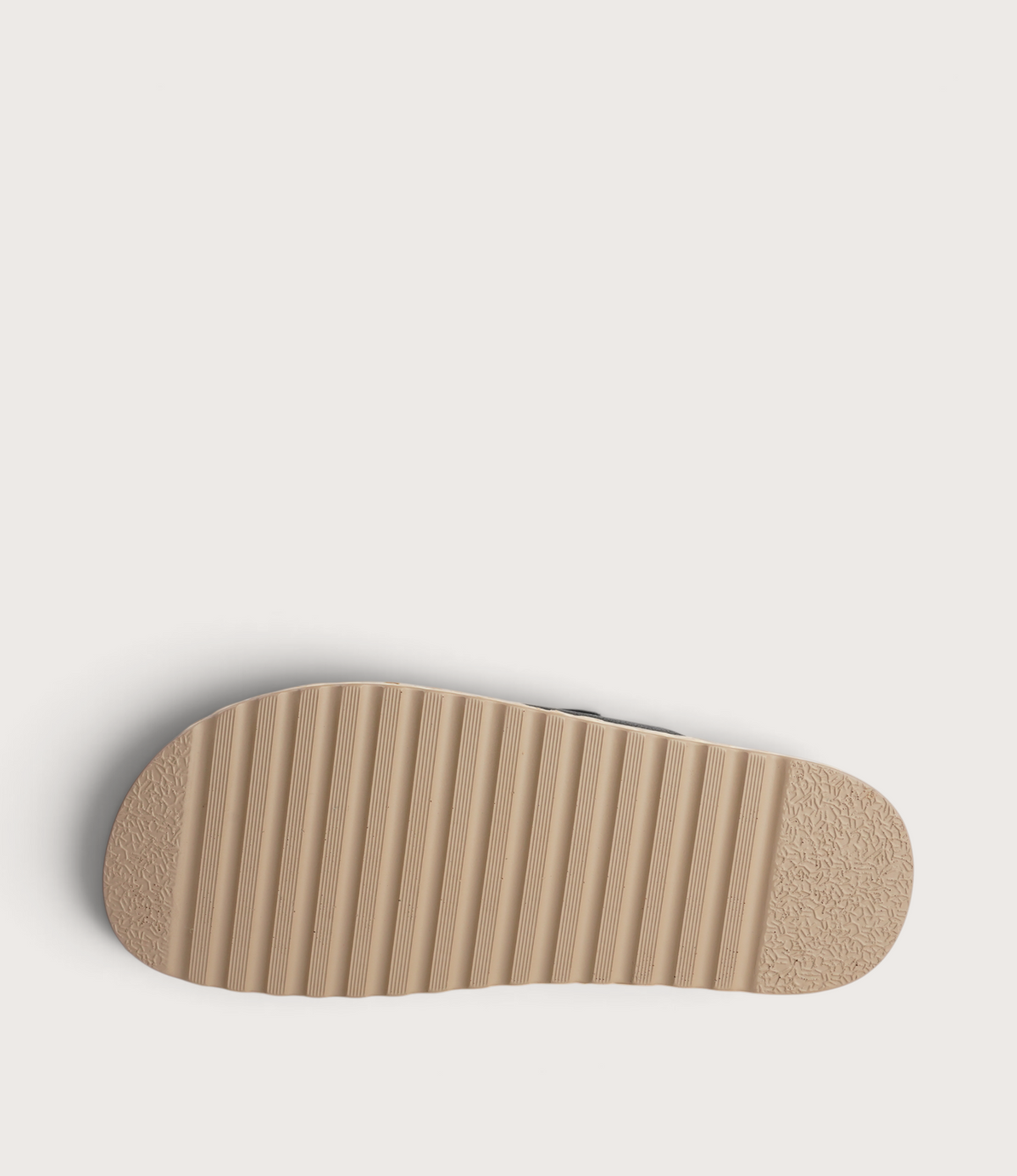 Bowers Black Leather Slides