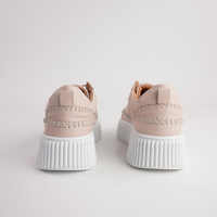 Bowler Cameo Leather Sneakers