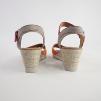 Winifred Mandarin/ Pink Leather Sandals