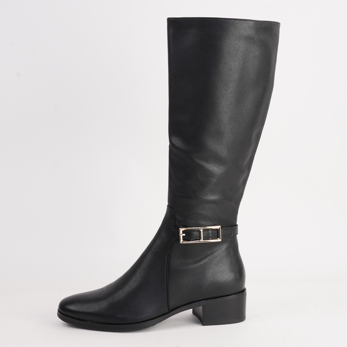 Tenrey Black Leather Boots - DJANGO AND JULIETTE | Shouz