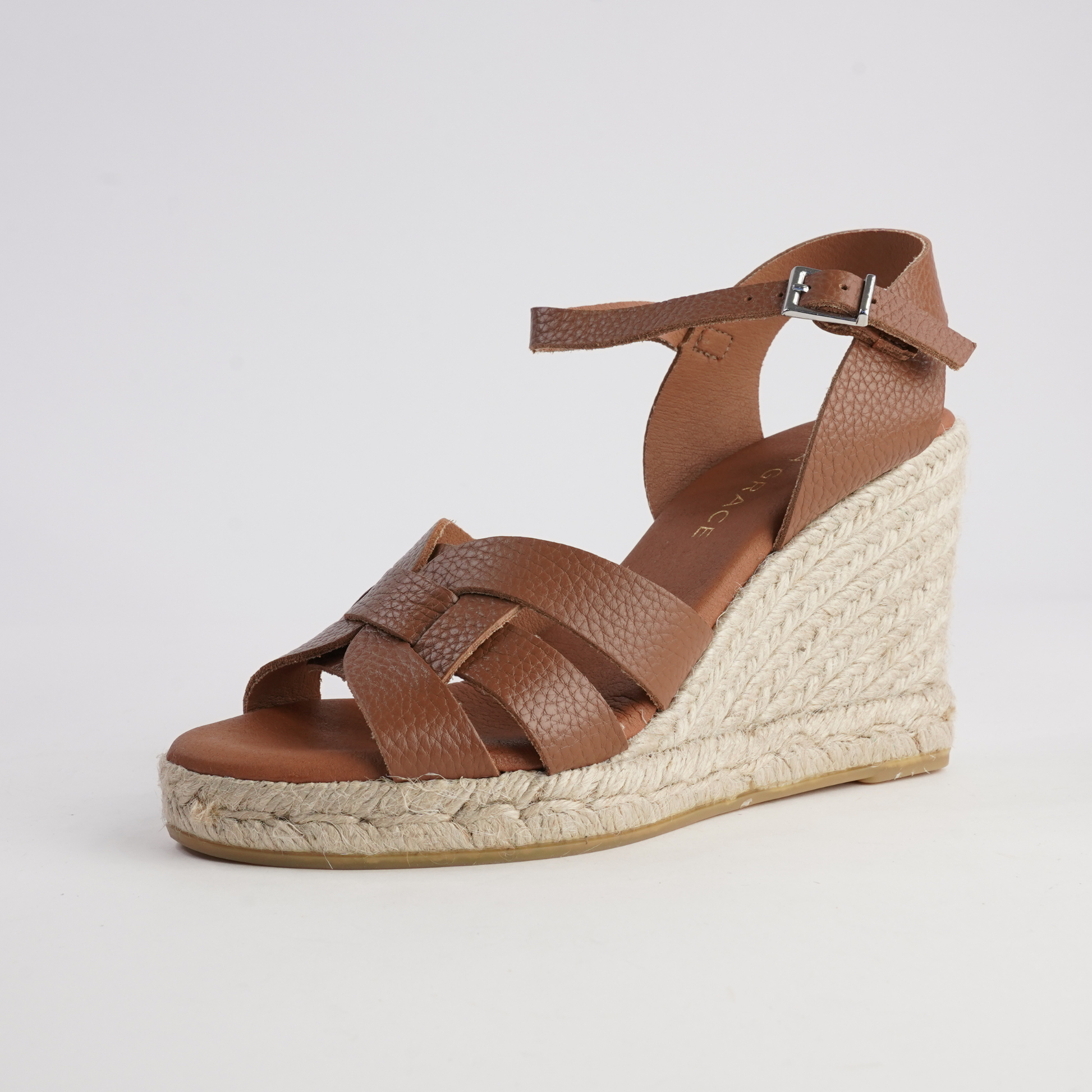 Sophia Doya Roble Leather Espadrille Wedges