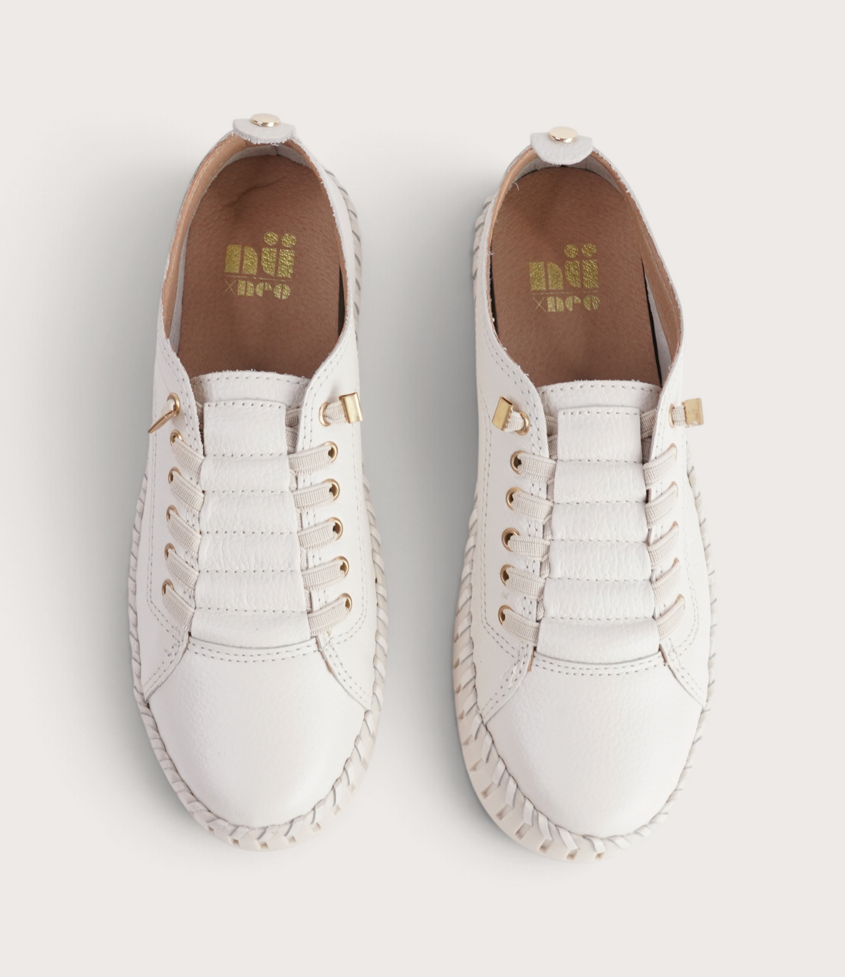 Sorrel Off White Sneakers - NU BY NEO | Shouz