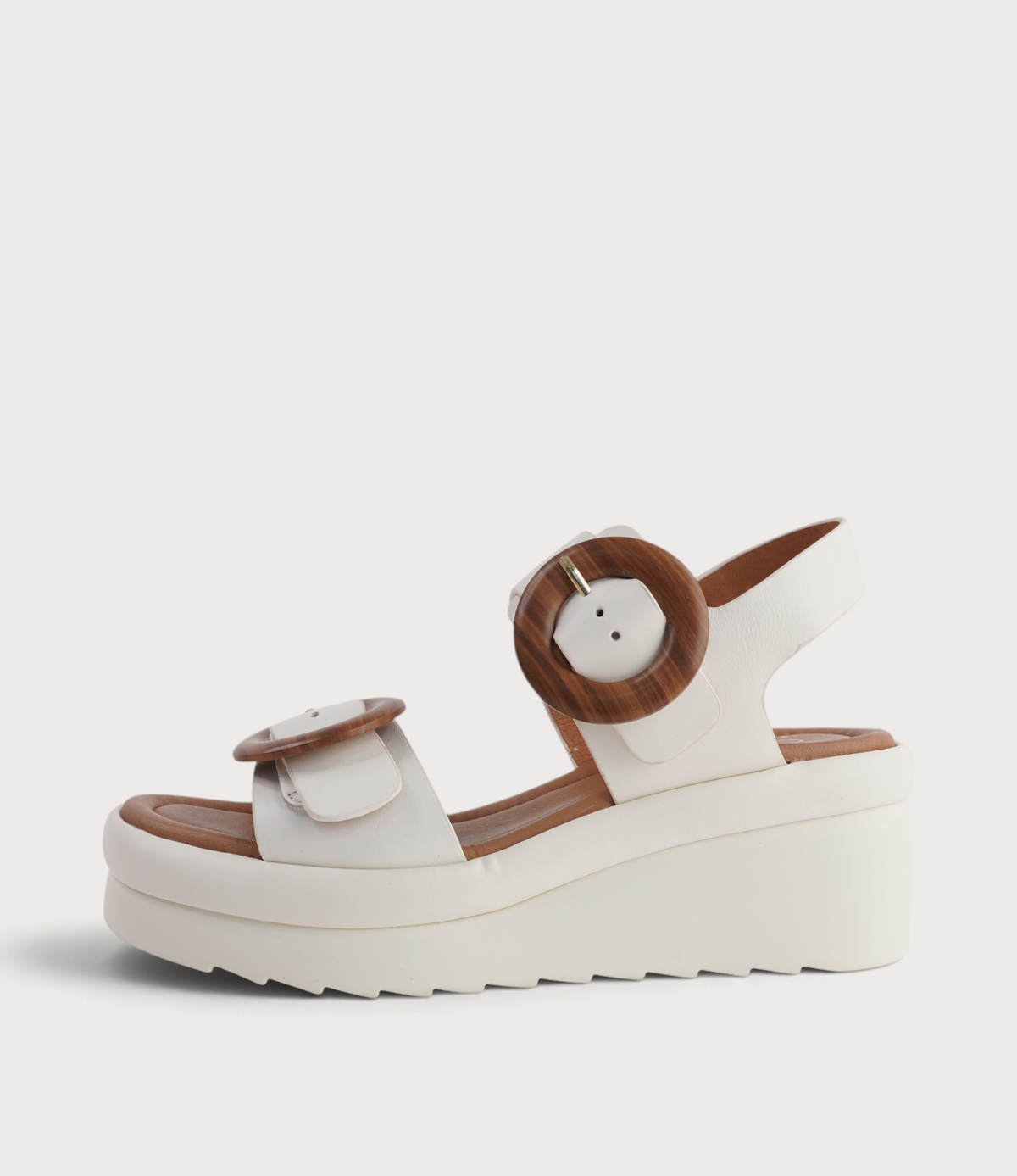 Menorcas Bone Leather Wedges