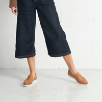 Olga Taba Leather Flats