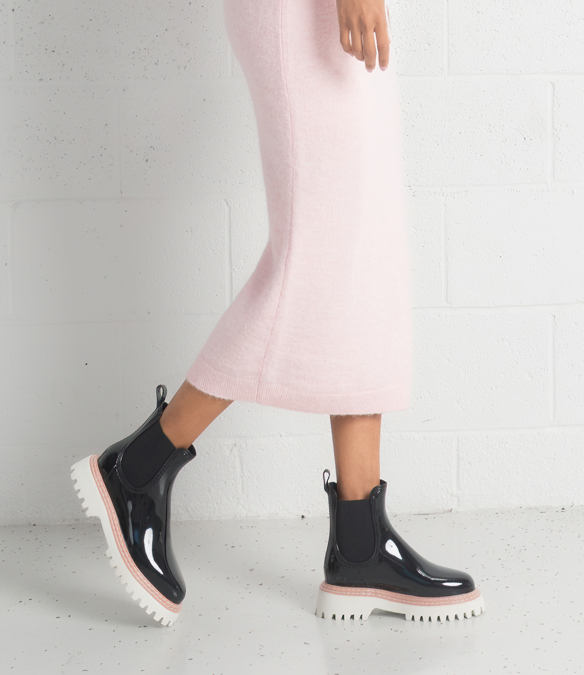 Annabelle Black Gumboots - LOS CABOS | Shouz