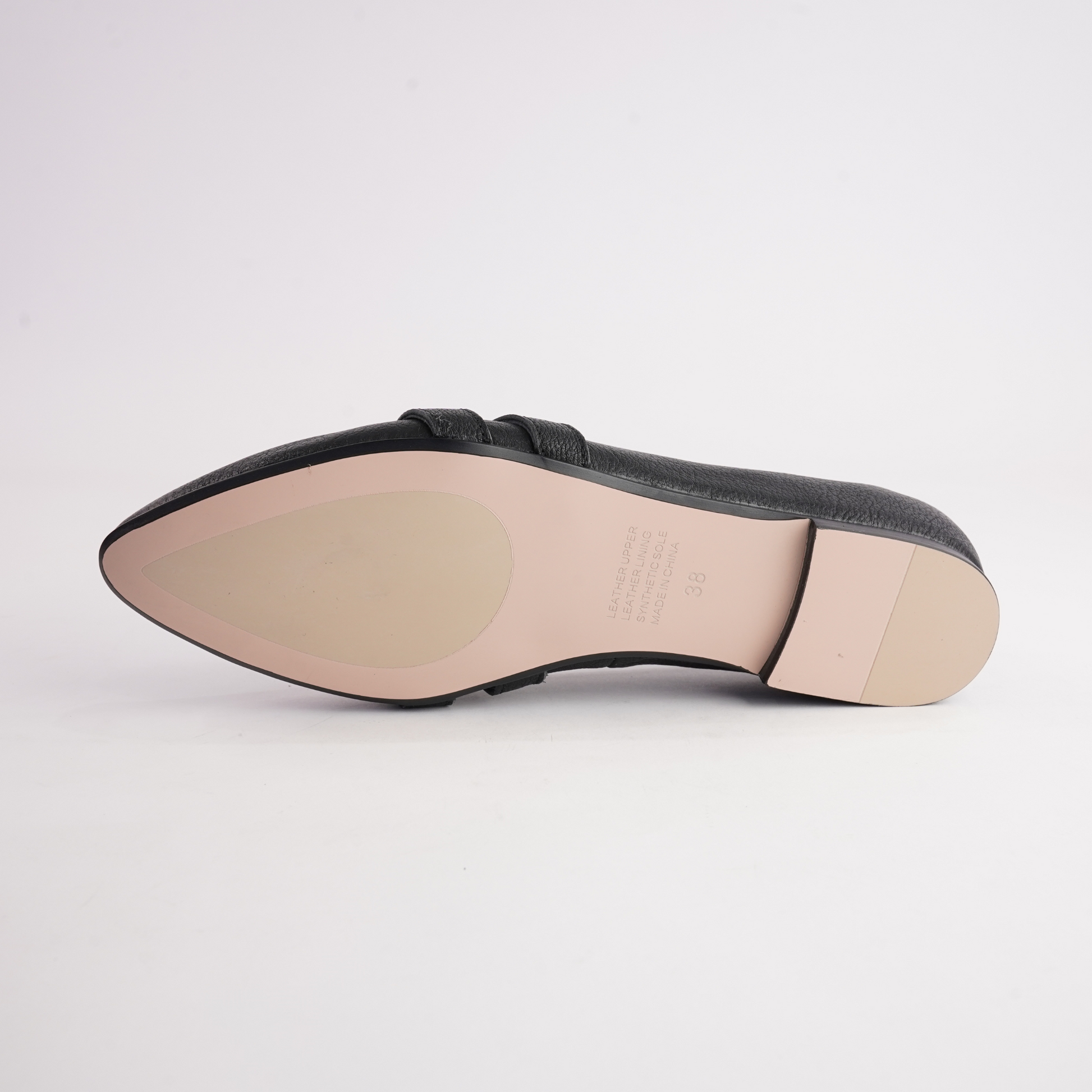 Salti Black Leather Loafers