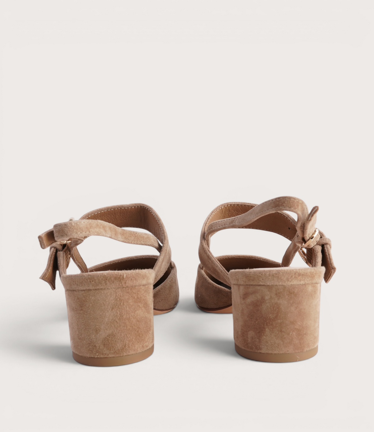 Pre-Order Asten Light Choc Suede Heels