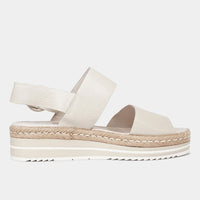 Atha Almond Leather Sandals, DJANGO & JULIETTE - Shouz