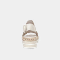 Atha Almond Leather Sandals, DJANGO & JULIETTE - Shouz