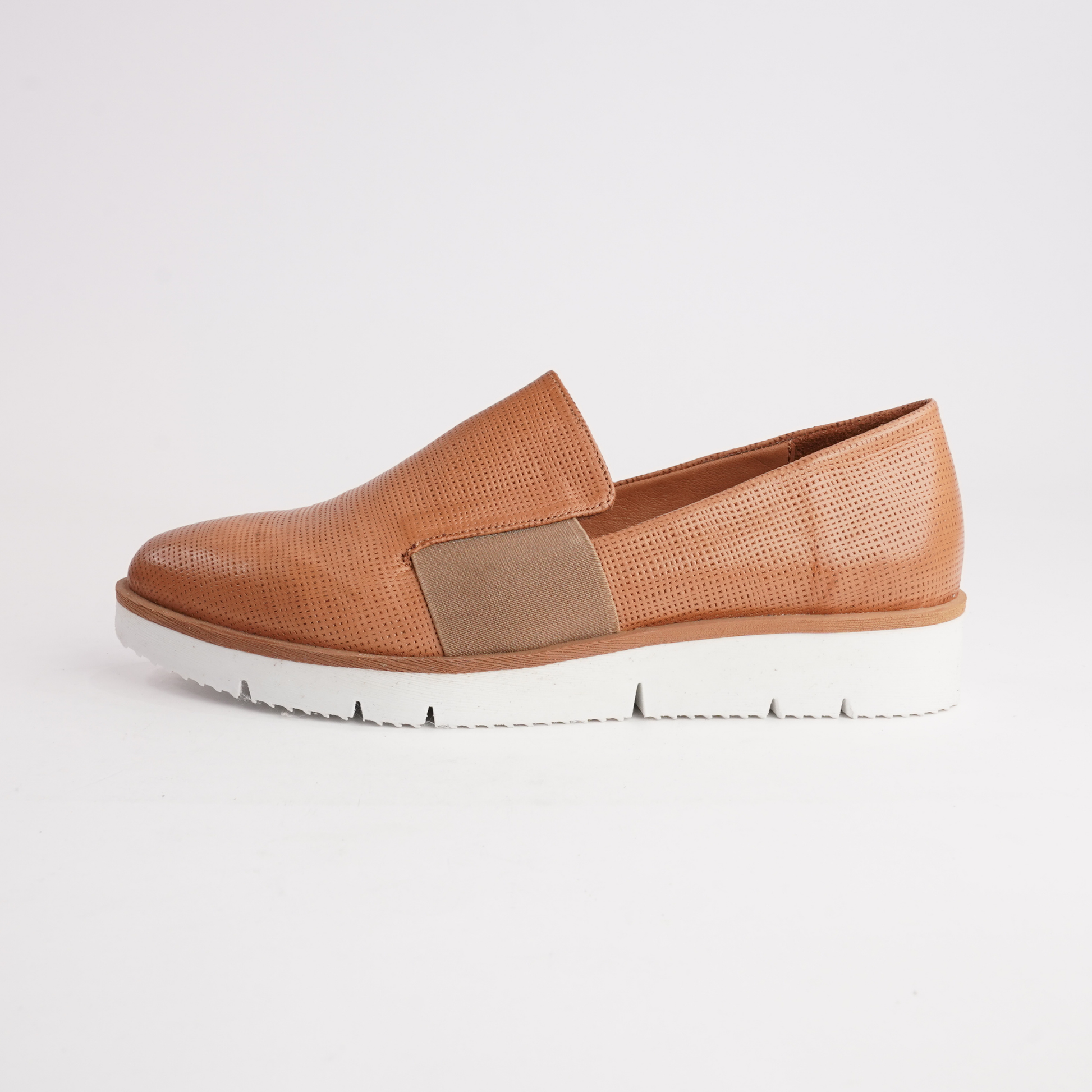 Olga Taba Leather Flats