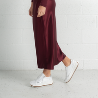 Vogue White Leather Sneakers