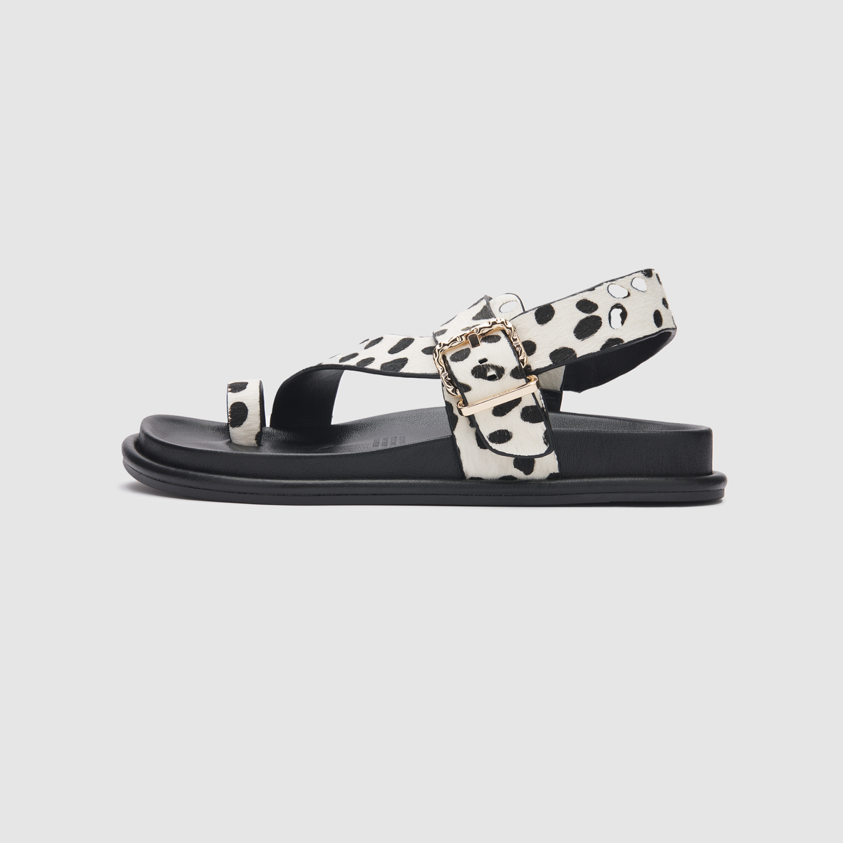 Astro Dalmo Pony Leather Sandals - URGE | Shouz