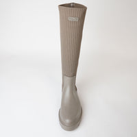 Falerce Taupe Knee High Boots, UNISA - Shouz