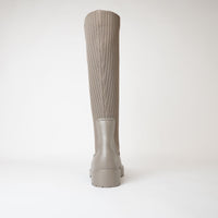Falerce Taupe Knee High Boots, UNISA - Shouz