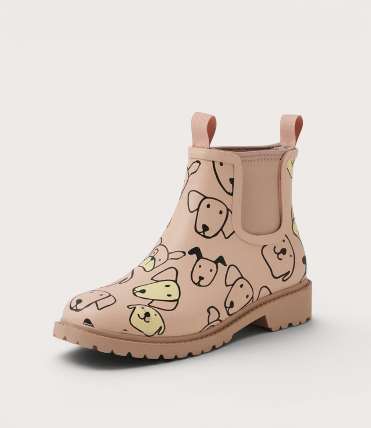 Splashy Blush Poochie Gumboots