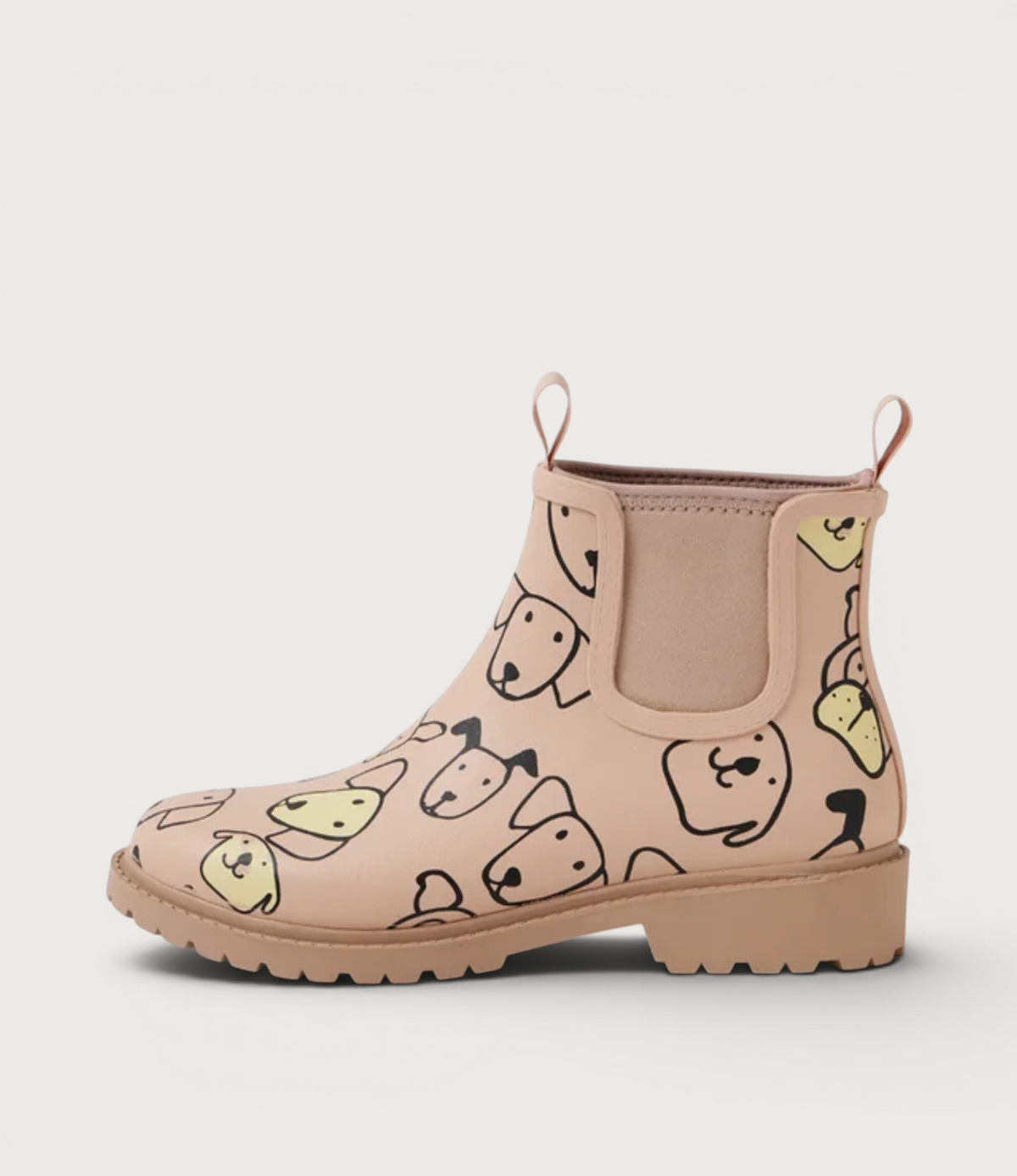 Splashy Blush Poochie Gumboots