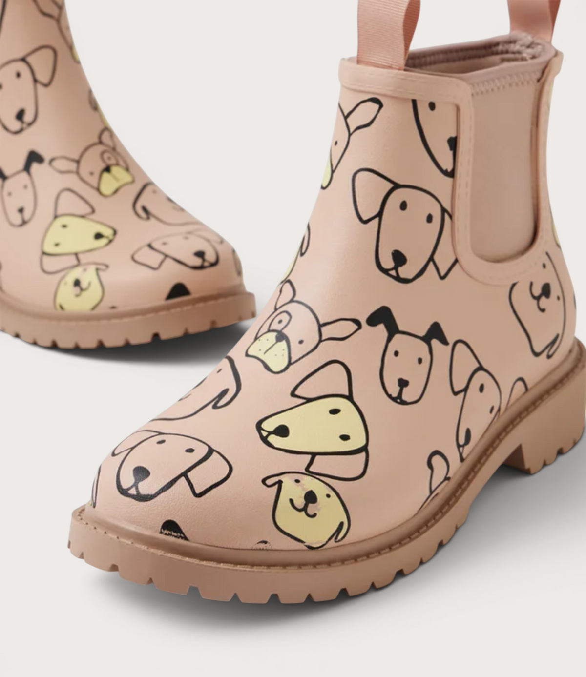 Splashy Blush Poochie Gumboots