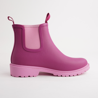 Splashy Plum/ Blossom Gumboots