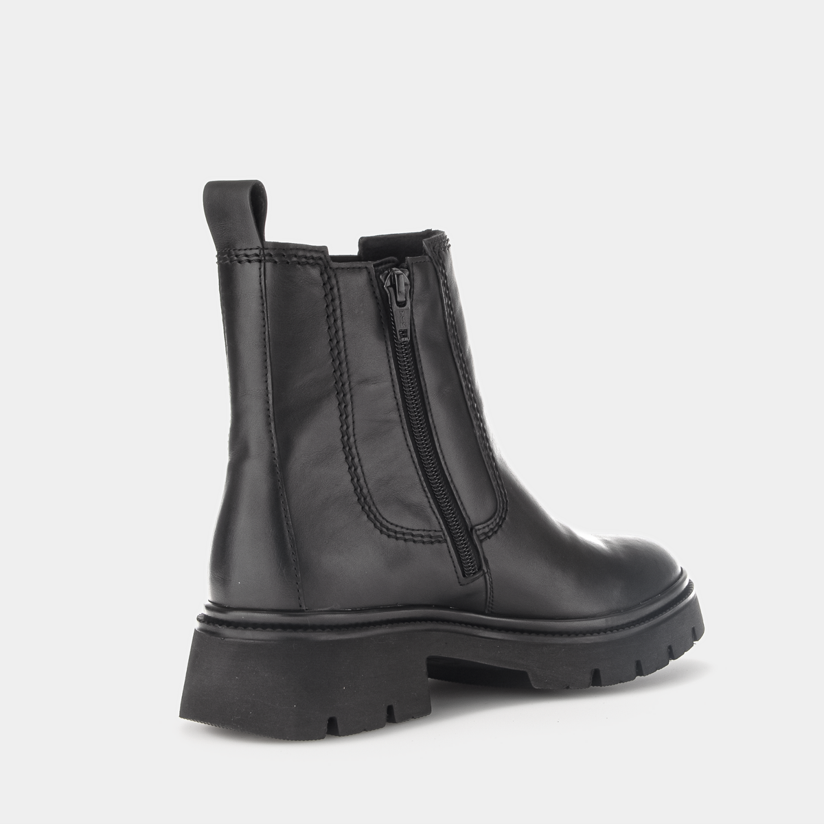 Ezrith Schwarz Leather Boots - GABOR | Shouz