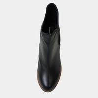 Sadore Black / Natural Leather Ankle Boots, DJANGO & JULIETTE - Shouz