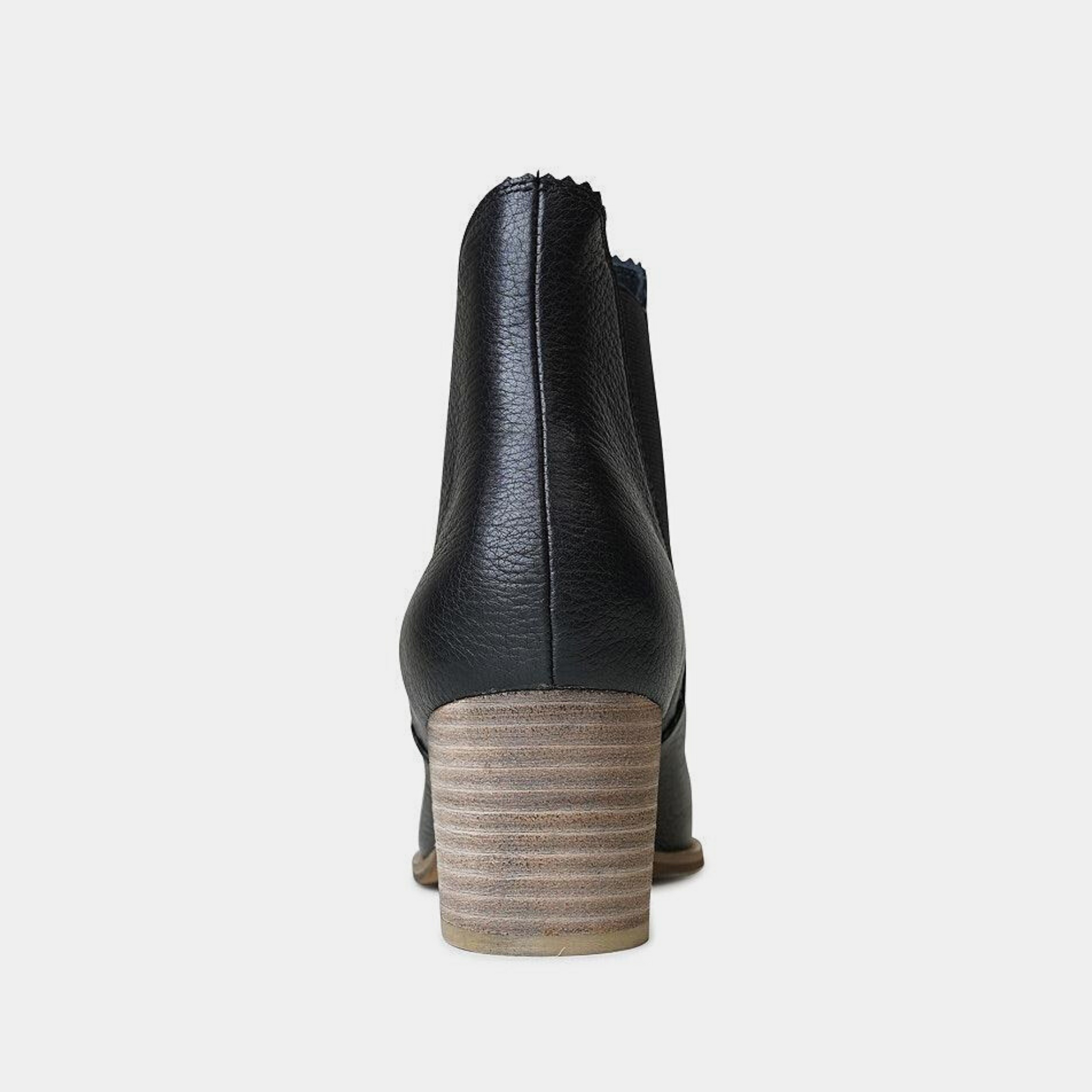 Sadore Black / Natural Leather Ankle Boots, DJANGO & JULIETTE - Shouz