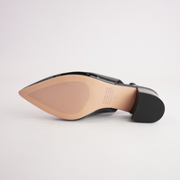 Aidayo Black Patent Leather Heels
