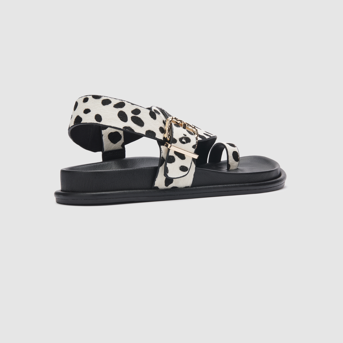 Astro Dalmo Pony Leather Sandals - URGE | Shouz
