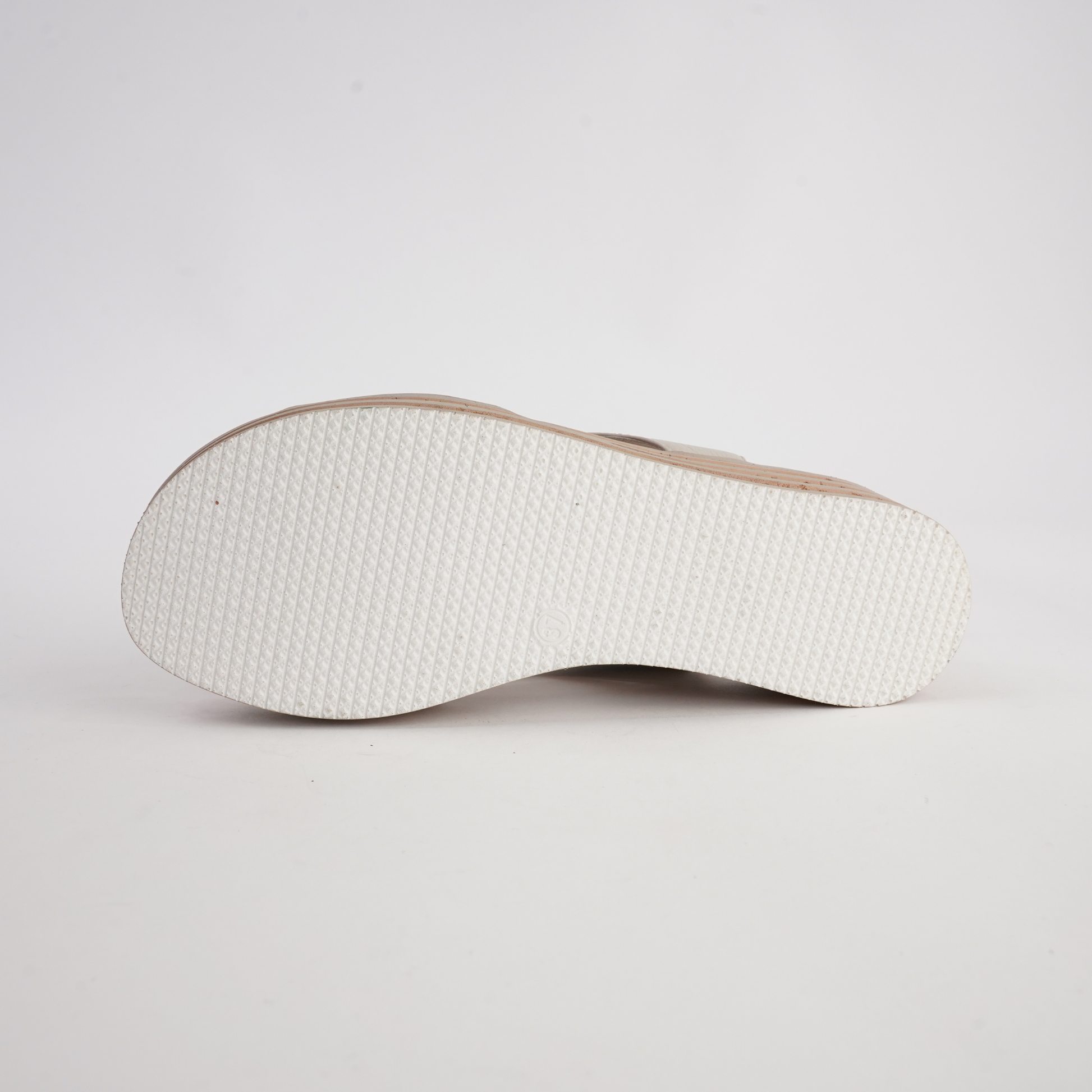 Christa Almond Leather Sandals