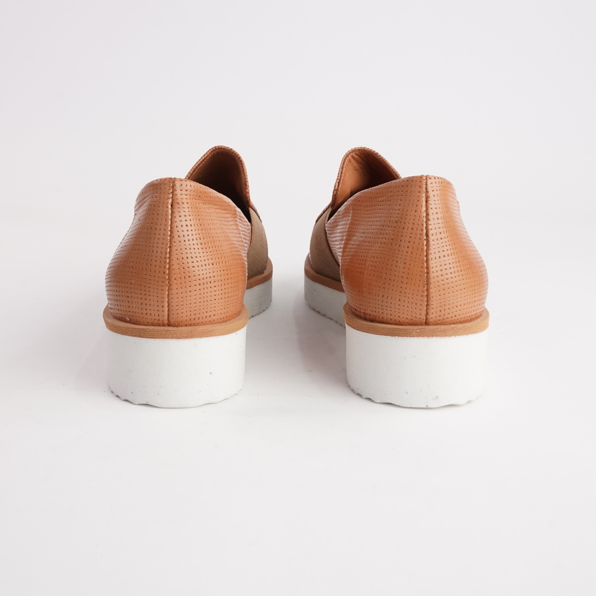 Olga Taba Leather Flats